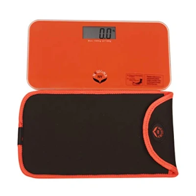 Abbildung von NewlineNY Rot orange Mini Personenwaage + Reise Schlupf