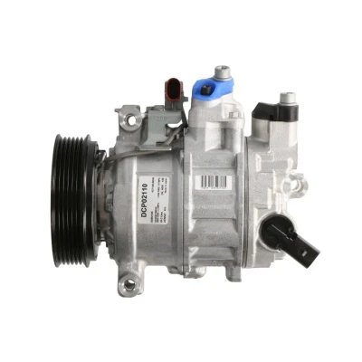 Abbildung von DENSO DCP02110 Kompressor 6SBU14C 12 PAG 46 R 134a mit Magnetkupplung AUDI: A6 C7 Avant, Saloon