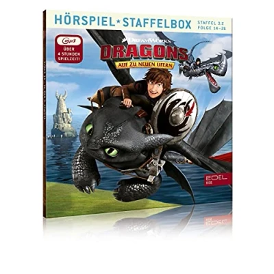 Abbildung von Dragons Auf zu neuen Ufern mp3 Staffelbox 3.2 Das Original Hörspiel zur TV Serie (Folgen 14 26)
