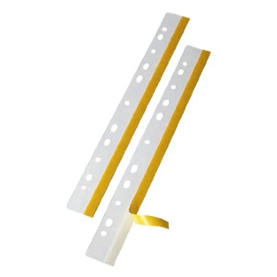 Abbildung von VELOFLEX 2001000 HEFTFIX, DIN A4, 292 mm, selbstklebend, glasklar, 10er SB Packung