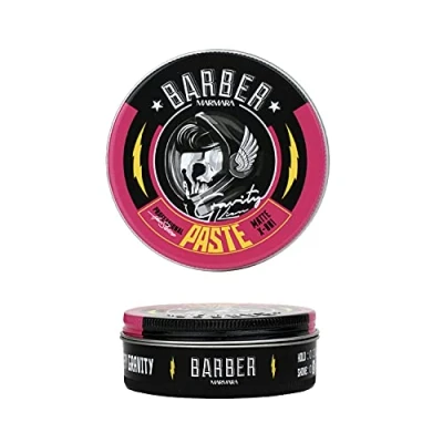 Abbildung von BARBER MARMARA Paste Matte Hair Wax 100ml Haarwachs Männer Mittlerer Halt mattwachs defining modellier Haarpaste Barbershop Haar Herren Styling Wachs