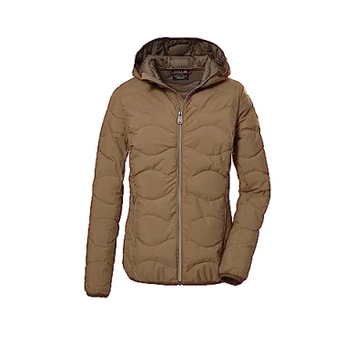 Abbildung von G.I.G.A. DX Damen Steppjacke mit Kapuze/Funktionsjacke ist wasserabweisend GW 21 WMN QLTD JCKT, camel, 44, 39845 000