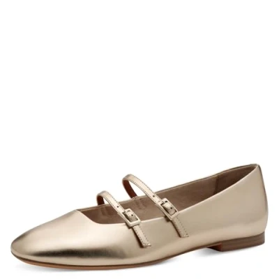Abbildung von Tamaris Riemchenballerina, Damen, Größe: 40, Bronce Schuhe