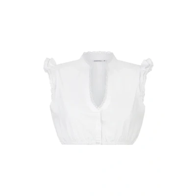 Abbildung von Stockerpoint Damen Fleur Dirndlbluse, Weiß, 40 EU