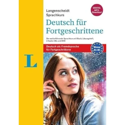 Abbildung von Langenscheidt Sprachkurs Deutsch für Fortgeschrittene als Fremdsprache: Der weiterführende mit Buch, Lösungsheft, 2 Audio CDs und DVD