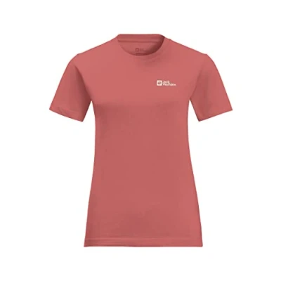 Abbildung von Jack Wolfskin Essential T W Sport Tshirt, Damen, Größe: XS, Faded rose