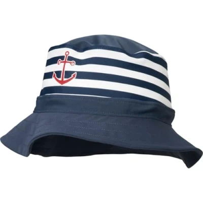 Abbildung von Playshoes Jungen Bademütze Kopfbedeckung Uv schutz Fischerhut Maritim 53