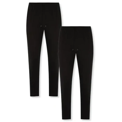Abbildung von FM London Herren (2er pack) Pyjama Für Bottom, Schwarz, M EU