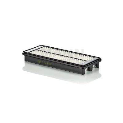 Abbildung von MANN FILTER C 34 140 Luftfilter 41 145 344 Filtereinsatz FIAT: 124 Spider