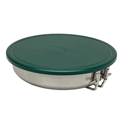 Abbildung von Stanley Adventure AlL In One Kampingkochset Leichtes 9 teiliges Outdoor Kochset aus Rostfreiem Edelstahl Camping Geschirr Ideal zum Backpacken, Wandern oder Zelten Spülmaschinenfest