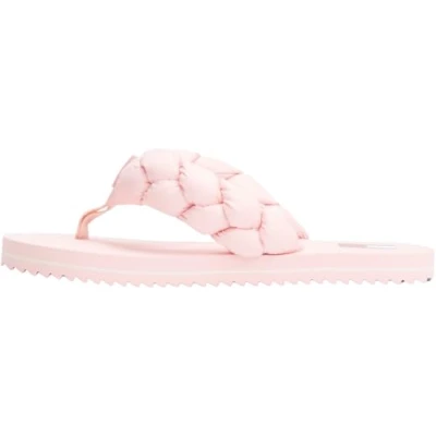 Abbildung von Tommy Jeans Zehentrenner, Damen, Größe: 36, Misty pink Schuhe