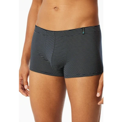 Abbildung von Schiesser Herren Unterwäsche Shorts atmungsaktiv und weich Long Life Soft, Nachtblau_182642,M
