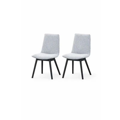Abbildung von OTTO home 4-Fußstuhl "Ramon" (Set) 2 Stk.mit Massivholzbeinen, verschiedenen Farben und Stoffe