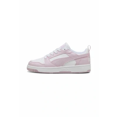Abbildung von Puma Rebound V6 Low Unisex Sneaker, White Rose Mauve, 38 EU