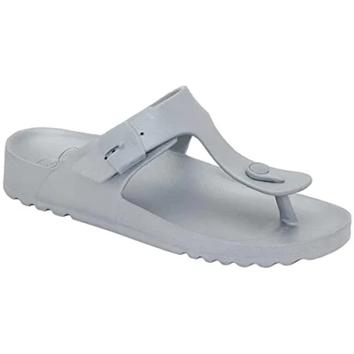 Abbildung von Scholl Damen Bahia Flop Flip Flops, Silber, 39 EU