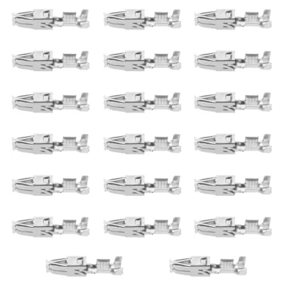 Abbildung von YINETTECH 20 Stück Automotive Steckverbinder Kontakt Crimpklemmen 906966.03 Kabelbaum Crimpkontakt 927831 2 Cross Section 2,50mm² 4,00mm² Kompatibel mit VW