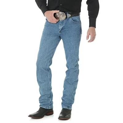 Abbildung von Wrangler Herren Premium Performance Cowboy Schnitt Slim Fit Jeans