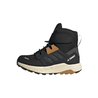 Abbildung von adidas Performance Terrex Trailmaker Unisex Hikingschuh für Kinder, Größe: 32, Core black/grey six/mesa Textil/synthetik