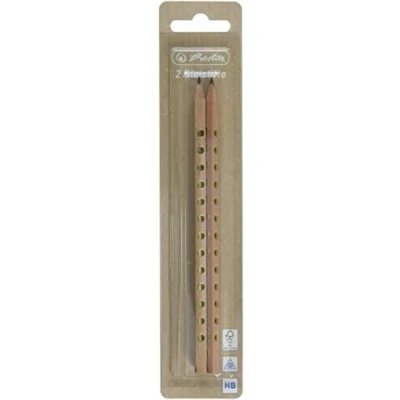 Abbildung von Herlitz 50022229 Bleistift Pure Glam, HB, dreikant, 2 Stück