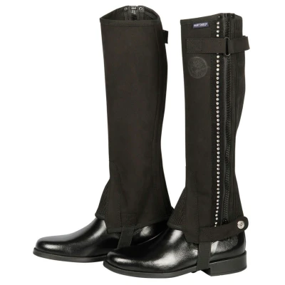 Abbildung von Harry&#039;s Horse Chaps Amara Crystal Schwarz S