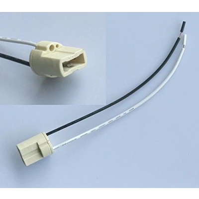 Abbildung von ShuoHui 5x G9 Lampenfassung Sockel inkl. Kabel für Halogen &amp; LED max. 500W