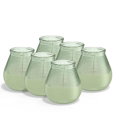 Abbildung von BOLSIUS Outdoorkerzen Citronella Im Glass Grün 6 Stück 8717847154927 Outdoor