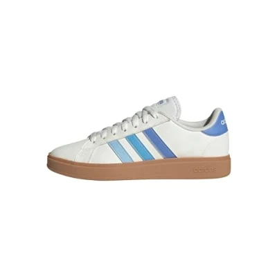 Abbildung von adidas Damen Grand TD Lifestyle Court Casual Shoes Schuhe, core White/Clear sky/GUM10, 42 EU