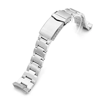 Abbildung von 20 mm Super O Boyer Uhrenarmband kompatibel mit Seiko SSC813P1 SSC815P1