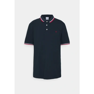 Abbildung von Jack &amp; Jones Jjepaulos SS NOOS PLS Poloshirt, Herren, Größe: 7XL, Navy