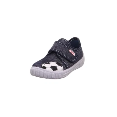 Abbildung von Superfit Jungen BILL Hausschuhe, BLAU/WEISS 8800