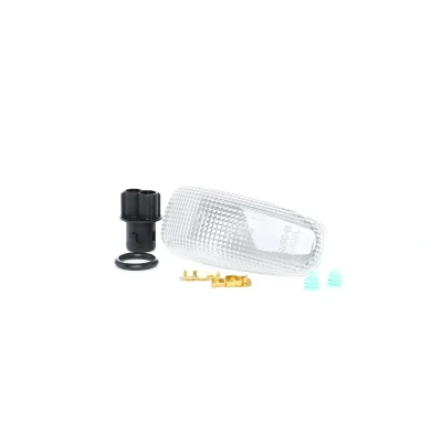 Abbildung von TYC 18 3575 05 2 Blinker transparent beidseitig, seitlicher Einbau mit Lampenträger MERCEDES BENZ: CLK Coupe, SLK, Sprinter 3 T Platform/Chassis
