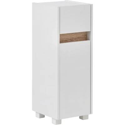 Abbildung von Schildmeyer Midischrank 146312 Cosmo, 30,2 x 84,8 33 cm (BxHxT), weiß