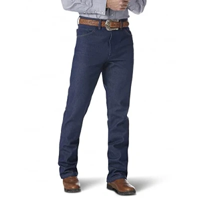 Abbildung von Wrangler Herren Cowboy Regular Boot Cut Jeans, Navy, 32W / 32L