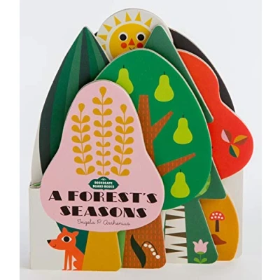 Abbildung von Bookscape Board Books: A Forest&#039;s Seasons: (Colorful Children&#039;s Shaped Book, Forest Landscape Toddler Book): 1