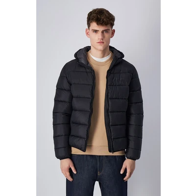 Abbildung von Champion Icons Light Hooded Jacket Outdoorjacke, Herren, Größe: Large, Black