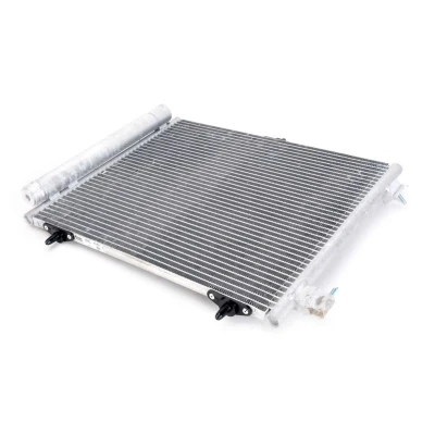 Abbildung von NISSENS 94595 Klimakondensator mit Trockner Aluminium 460 R 134a CITROËN: C3 II, Pluriel, I Hatchback, PEUGEOT: 207 SW, CC
