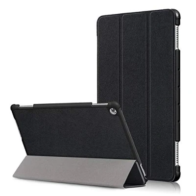 Abbildung von Acelive für Huawei M5 Lite Hülle, PU Leder Flip Schutzhülle mit Auto Schlaf/Wach Funktion Case Tasche Ständerfunktion MediaPad 10 10.1 Zoll 2018