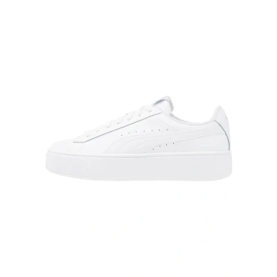 Abbildung von Puma Vikky Stacked Sneaker low white, Damen, Größe: 36, White Leder