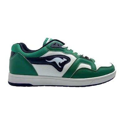 Abbildung von KangaROOS Unisex K Slam Point Sneaker, Green/Jet Black, 44 EU