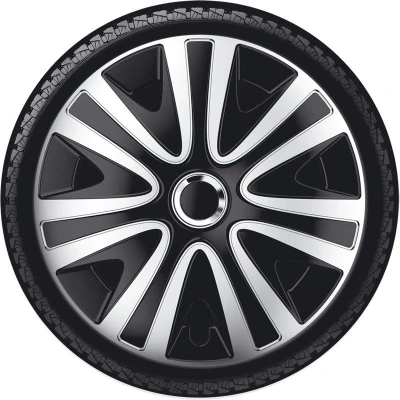Abbildung von AutoStyle PP 5343SB Radblenden 13Zoll schwarz/silber