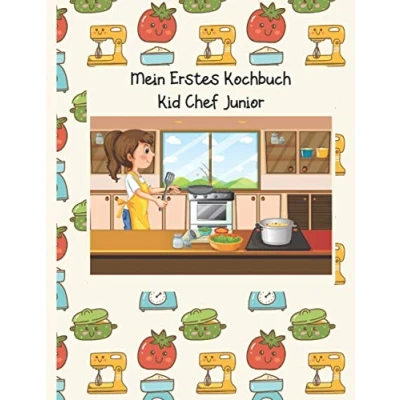 Abbildung von Mein Erstes Kochbuch: Kid Chef Junior für Mädchen. Rezeptbuch zum selberschreiben. Kochbuch Meine liebsten rezepte. Rezepte ... backbuch (Meine Rezepte)