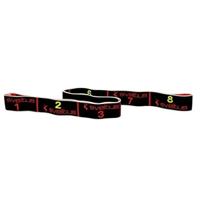 Abbildung von Elastiband 15 kg MEDIUM schwarz Fitness Gymnastik Band Krafttraining Therapie