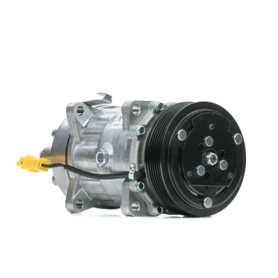 Abbildung von DELPHI TSP0159337 Kompressor Sanden SD7V16 PAG 46 mit Kompressoröl PEUGEOT: 307 Estate, 406 Saloon, CC, CITROËN: C8, C5 I Estate