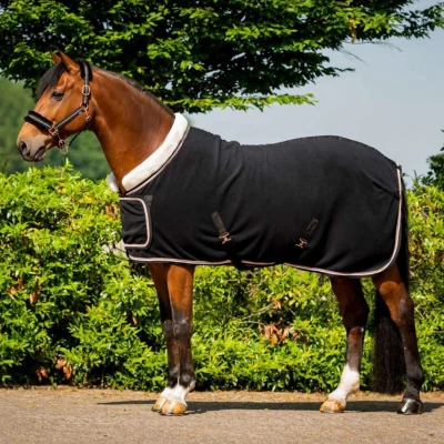 Abbildung von HB Show Rug Dutch Crown Europe Rose Schwarz 55/105 Agradi.deVerkauft von Agradi