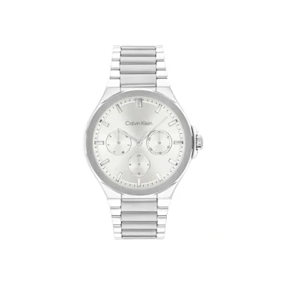 Abbildung von Calvin Klein Vibrancy Uhr silvercoloured, Damen, Größe: One Size, Silver coloured