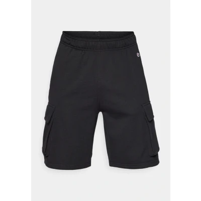 Abbildung von Champion Icons Cargo Bermuda Shorts kurze Sporthose, Herren, Größe: Small, Black