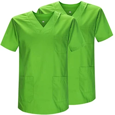Abbildung von MISEMIYA Packung 2 STK. SANITÄRE CASACA Unisex Uniformen UNIFORM MEDIZINISCHE Ref. 817 * 5XL, Apfelgrün 21
