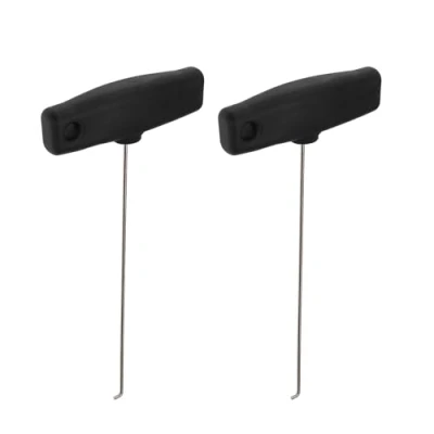 Abbildung von OTOTEC 2 teiliges Hakenwerkzeug Zum Entfernen des Auto Instrumentenclusters W140589023300 140589023300 Kompatibel mit Mercedes Benz W115 W114 W116 W107 W463 W460 W129 R129 SL