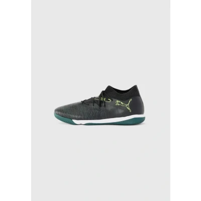 Abbildung von Puma Future 8 Match IT Fußballschuhe Indoor, Herren, Größe: 42.5, Black/fizzy light/green terrain Schuhe