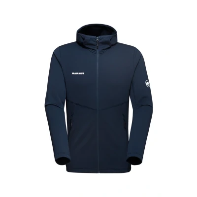 Abbildung von Mammut Aconcagua Hooded Fleecejacke, Herren, Größe: Medium, Marine
